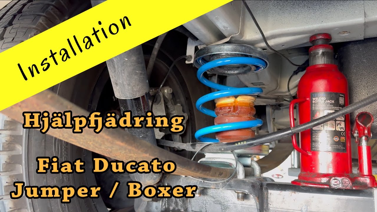 Installation - Hjälpfjädring Fiat Ducato / Jumper / Boxer