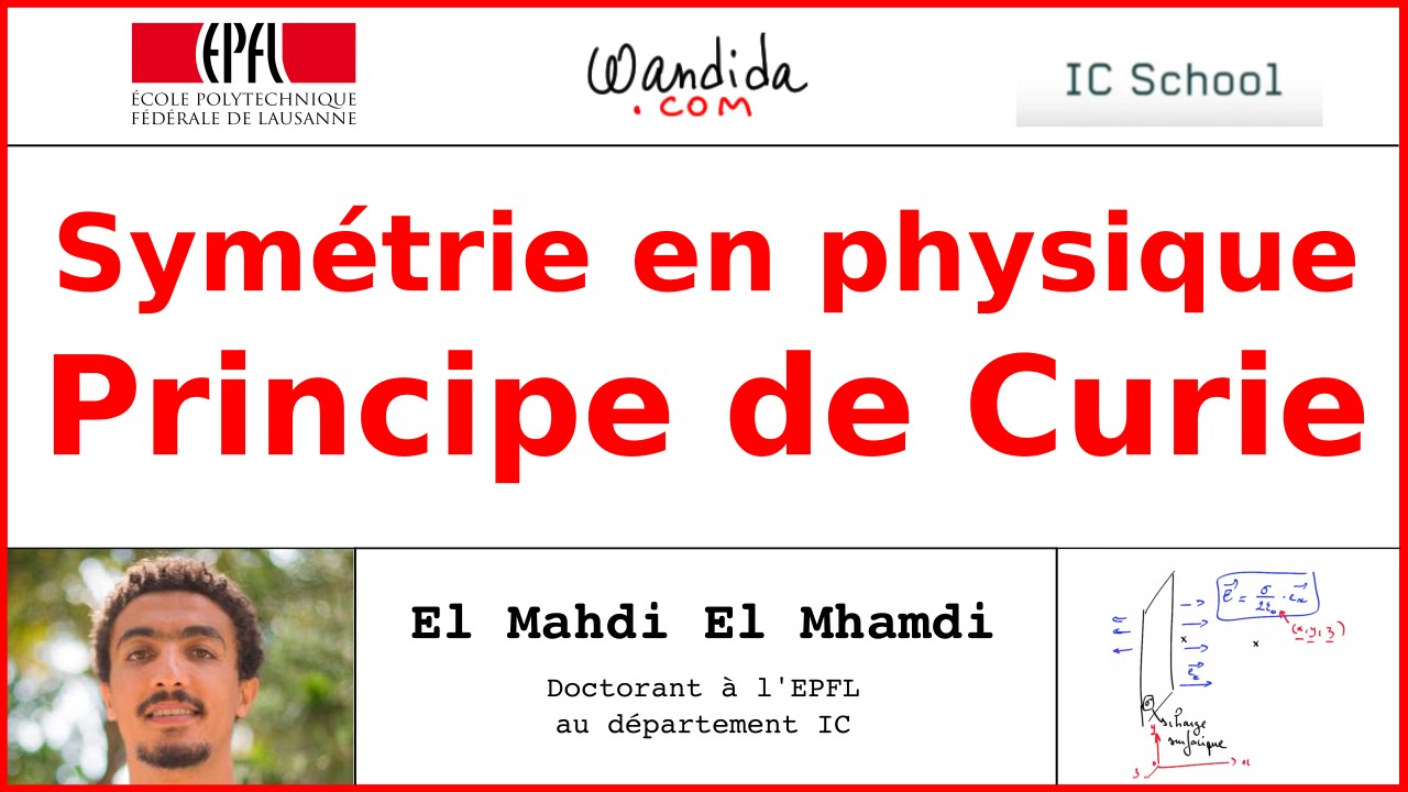 Symétries en physique - Principe de Curie | El Mahdi El Mhamdi