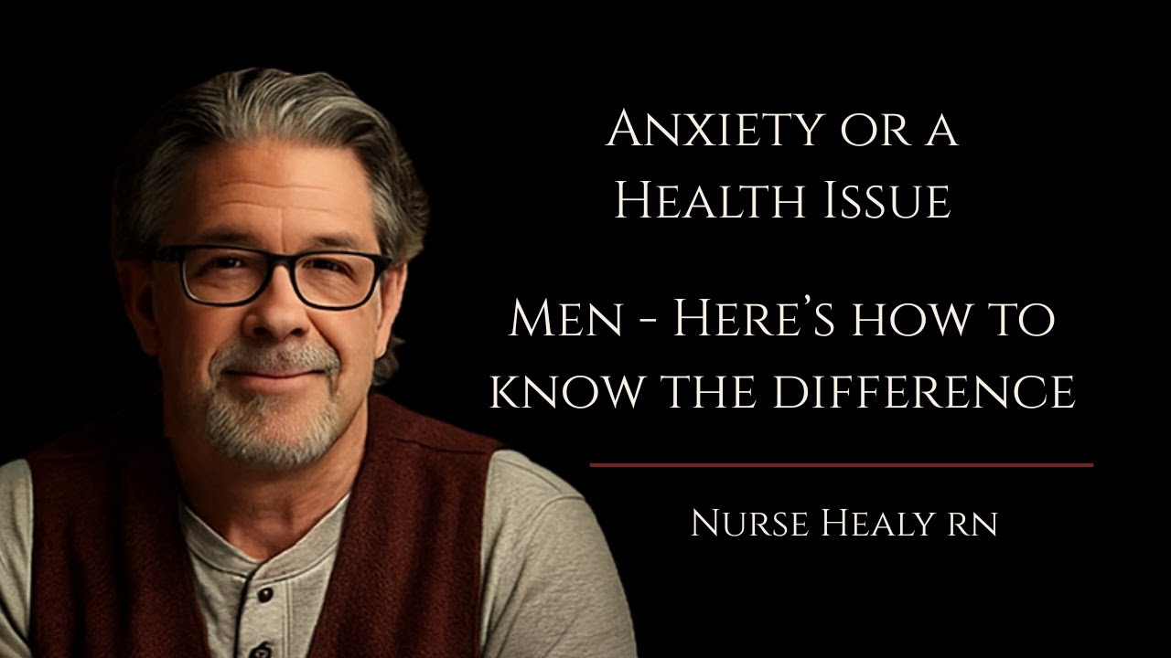 Anxiety Or A Health Issue?  Men  -  Here's How To Differentiate