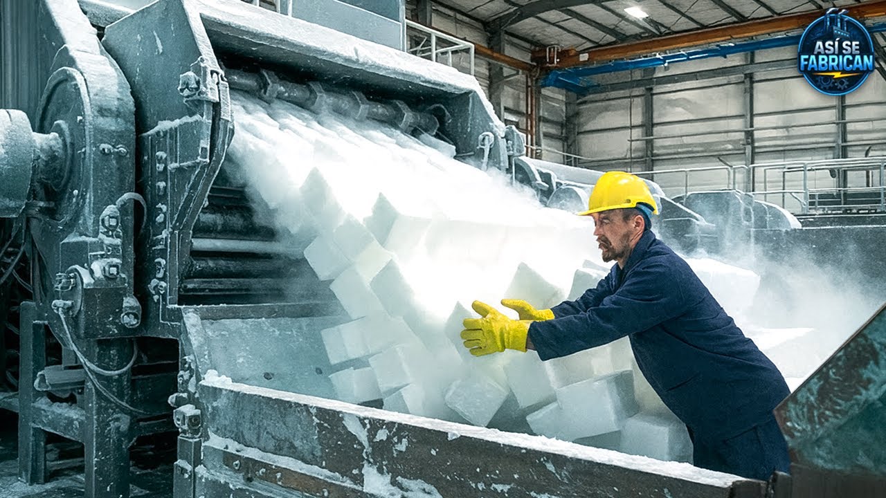 C&Oacute;MO se HACE el HIELO SECO 🧊 | Dentro de la F&aacute;brica