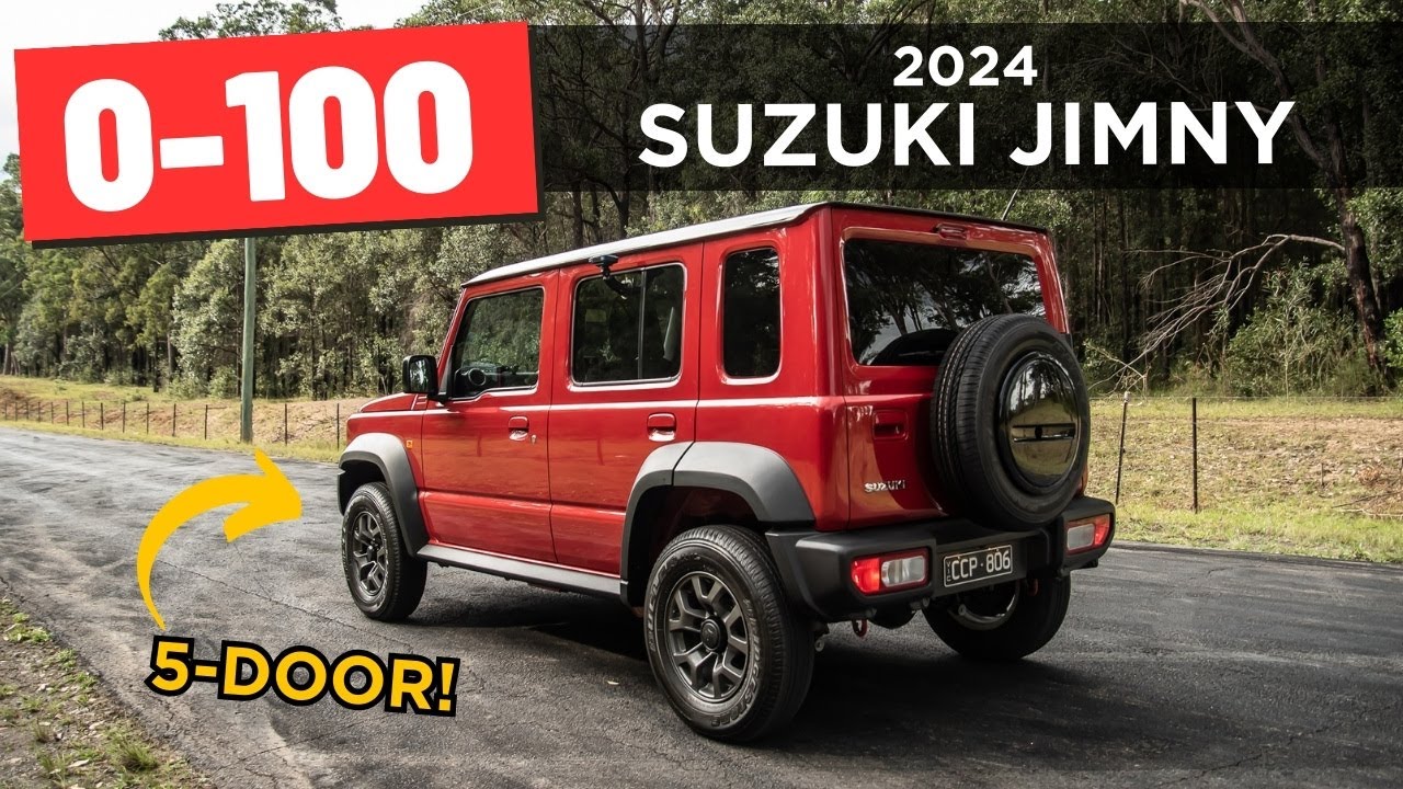 Обзор Suzuki Jimny XL (5 дверей) 2024 года: разгон от 0 до 100 миль в час и звук двигателя