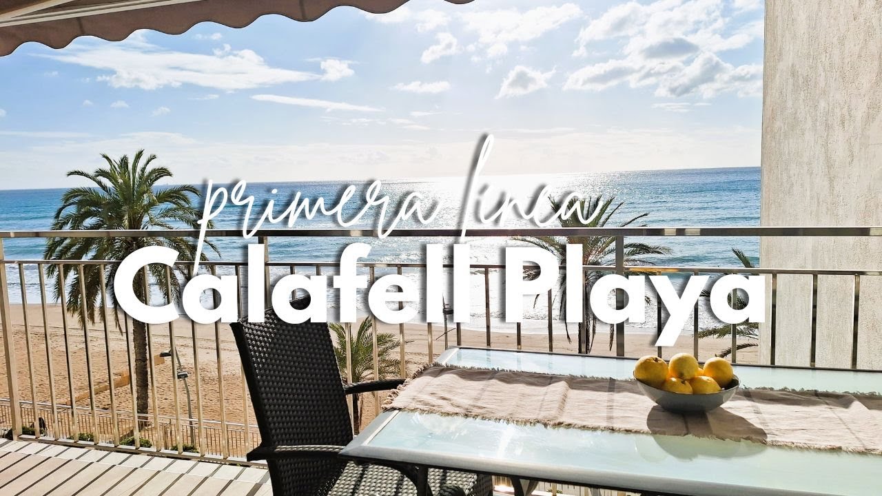 ✨🏖️ ¡Tu apartamento frente al mar en Calafell Playa te espera! 🏖️✨