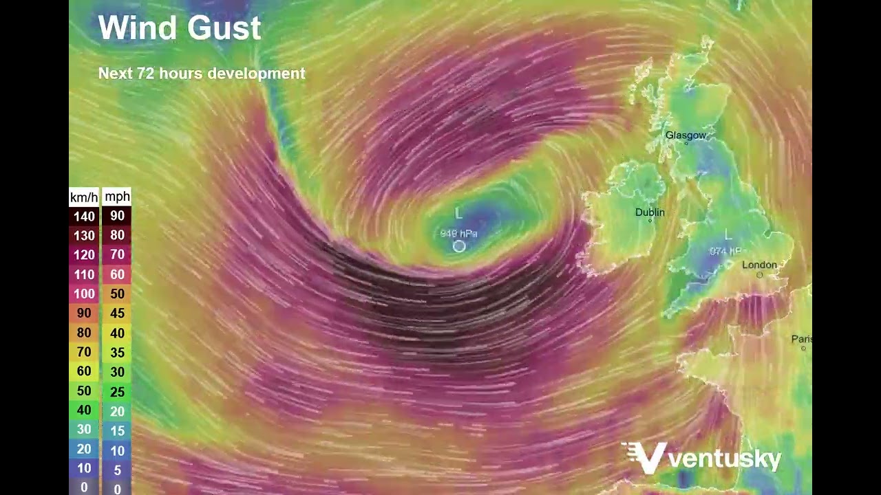 New low-pressure system is expected to form in the Atlantic