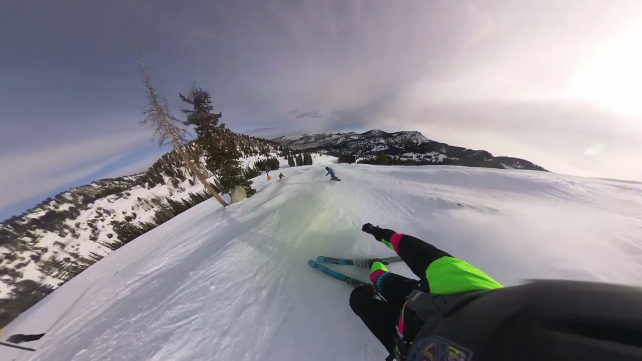 Skiing at Brighton - Millie Moguls - 044 - 1.23.26