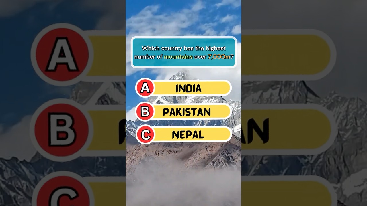 The Highest in the World? 🧠🌏#shorts