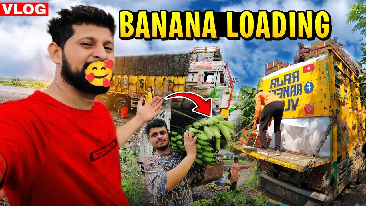 phir sa ek bar Banana🍌 Load kar Liya🥰|| jammu and kashmir  Truck #vlog