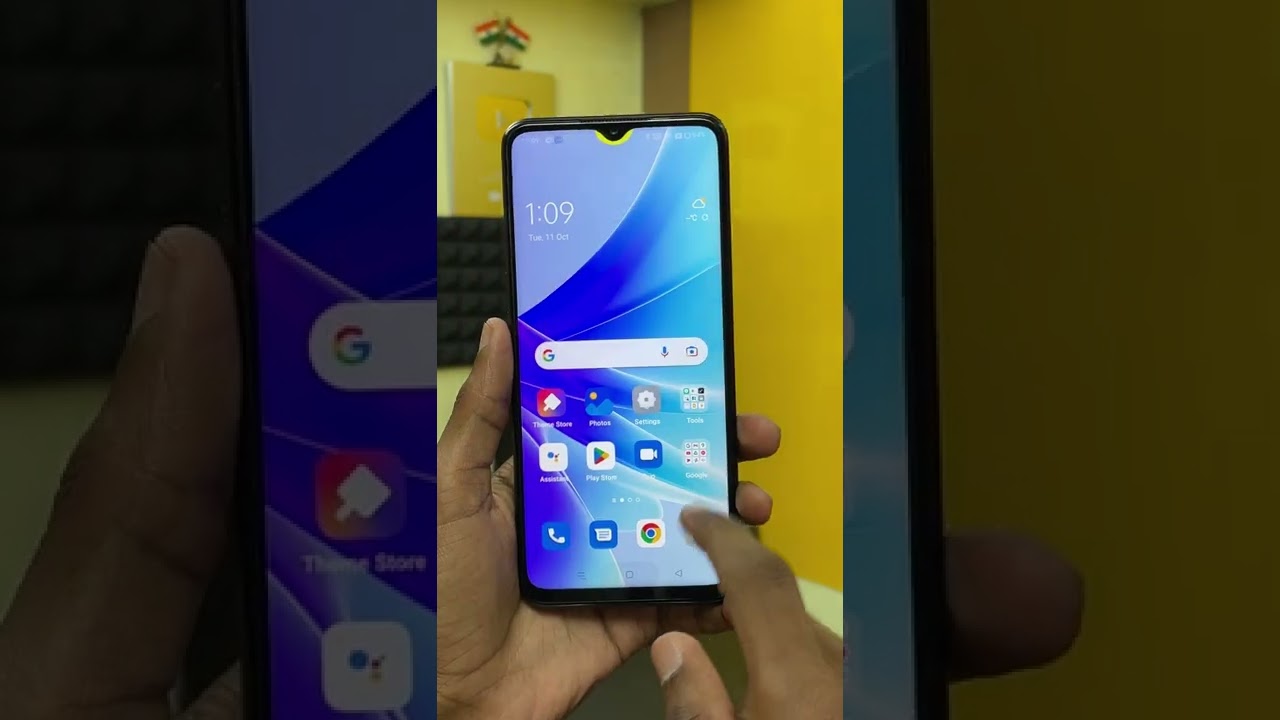 Oppo A77s Pull Down Gesture | Smartphone Tips & Tricks | #shorts