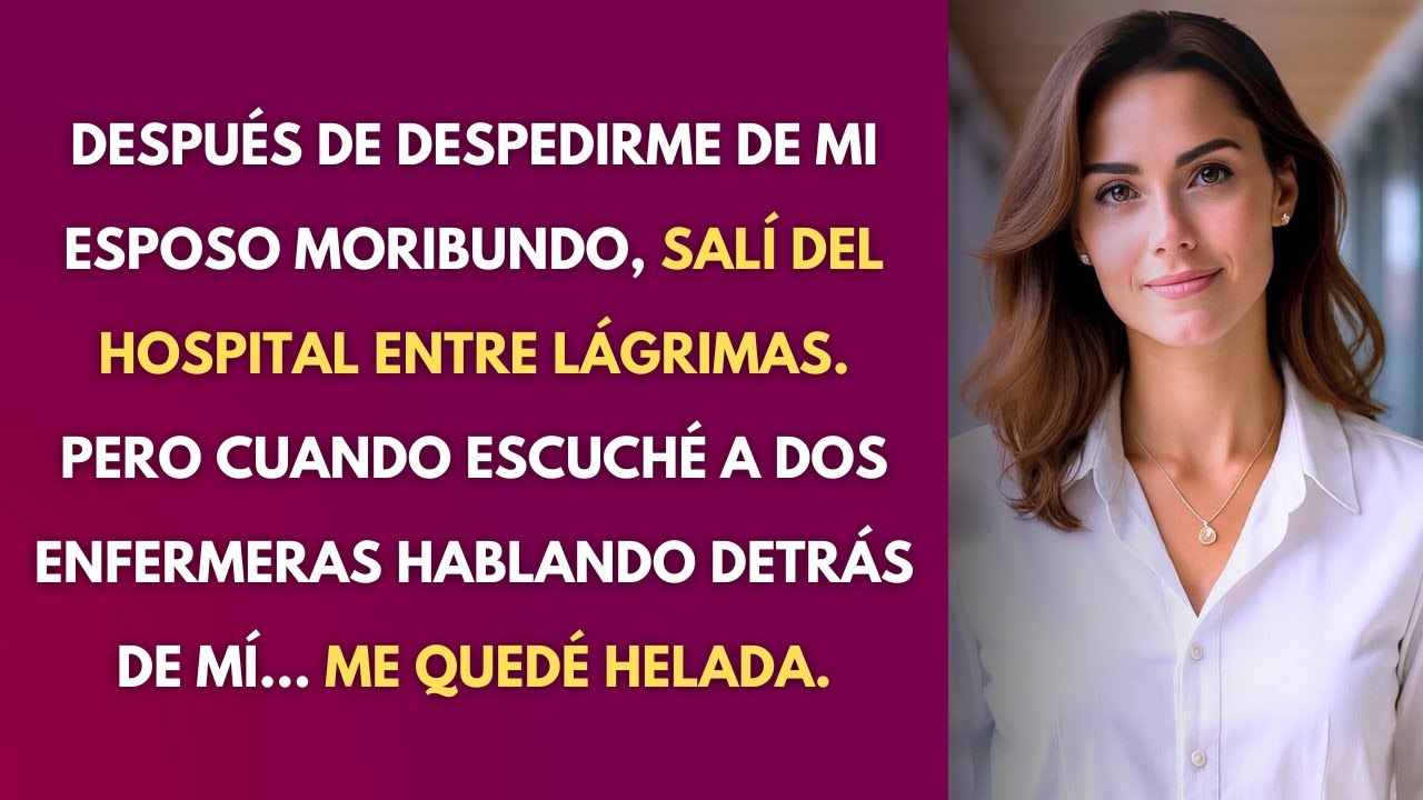 Después De Despedirme De Mi Esposo Moribundo, Salí Del Hospital Entre Lágrimas… Pero Cuando Lo Hice…