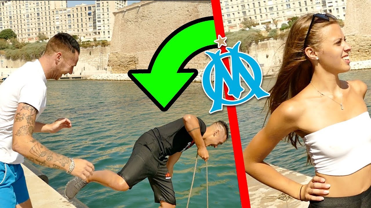 LIDEAL PETE UN PLOMB A LA PECHE A L'AIMANT AU VIEUX PORT MARSEILLE #OM FEAT YDRISSIA