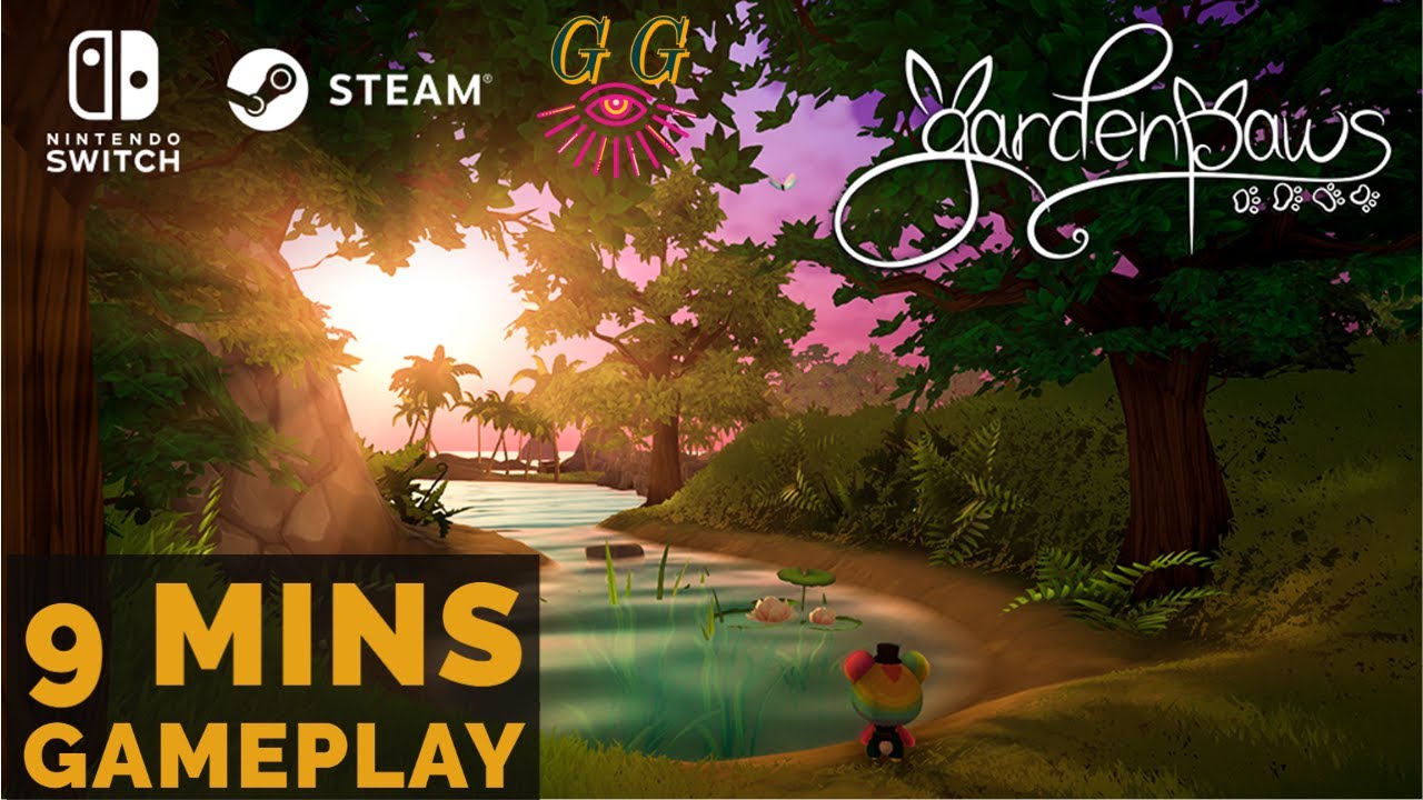 Garden Paws || 9 mins multiplayer (co-op)  PC Gameplay || No commentary + Review (Guided Gameplay)