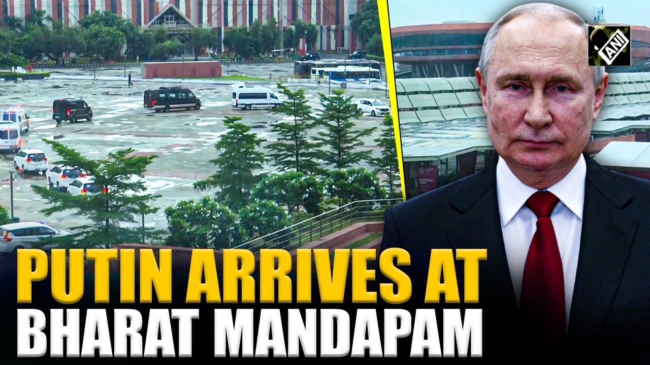 Russian President Putin arrives at Bharat Mandapam in Delhi | BRICS 2026