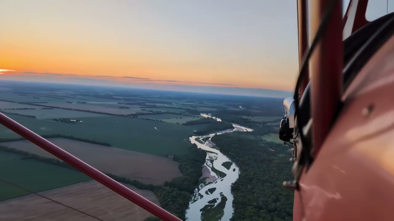 Pietenpol Air Camper: Sunset Flight July 7, 2024