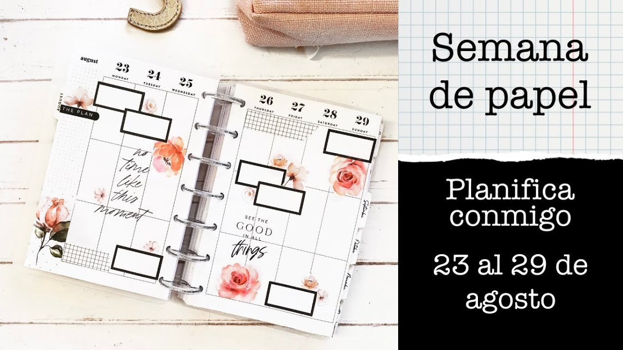 Planifica conmigo: Semana del 23 al 29 de agosto MINI VERTICAL