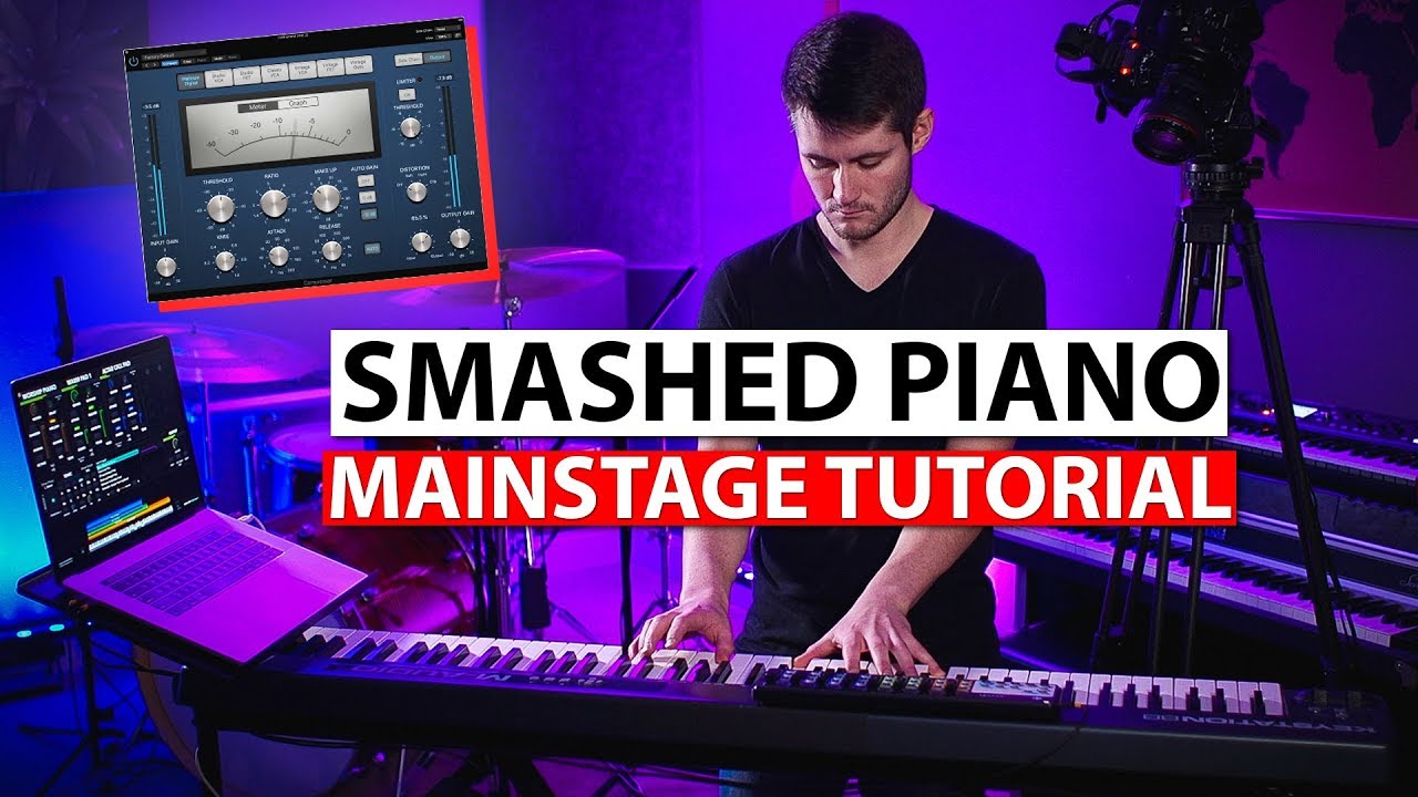 MainStage Tutorial: Make a Compressed Worship Piano