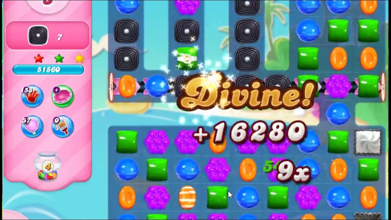 Candy Crush Saga Level 3007 - NO BOOSTERS