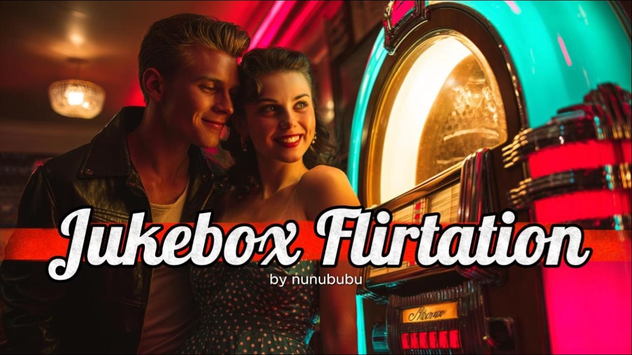 Jukebox Flirtation 💿 1950s Rockabilly Love Songs | Vintage Diner Romance (100K Thank You Special)