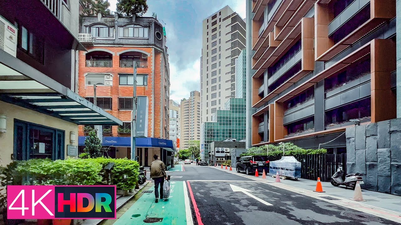 【台北大安區】臨江街朝市/東區/僑安新村都更｜4K HDR｜Taipei Daan Morning Walk, Linjiang Street Market, Eastern District