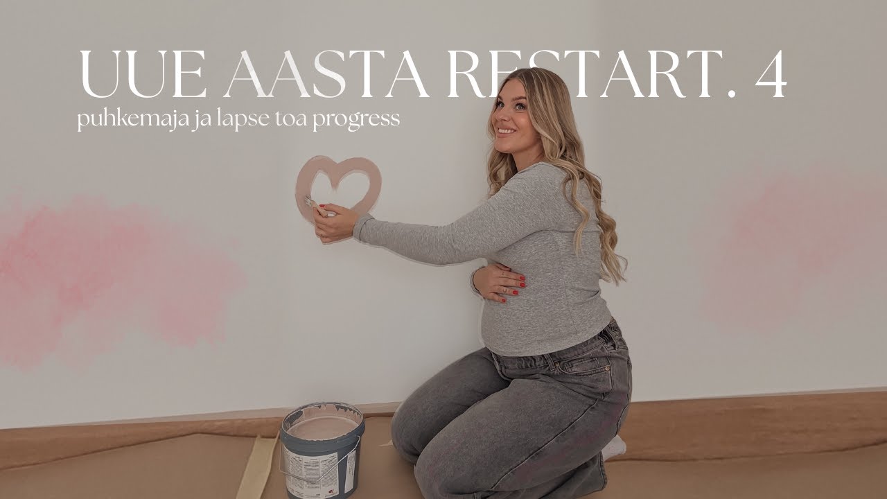 Puhkame talvises metsamajas, lapse toa progress ja kolmas väljakutse nädal🩷✨️ | UUE AASTA RESTART 4