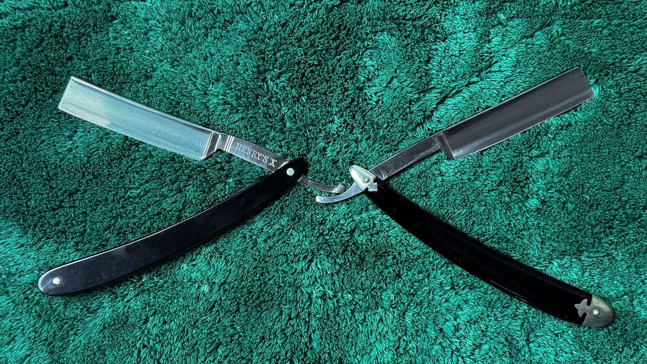 Test Shave - White Tam vs. Gray Tam