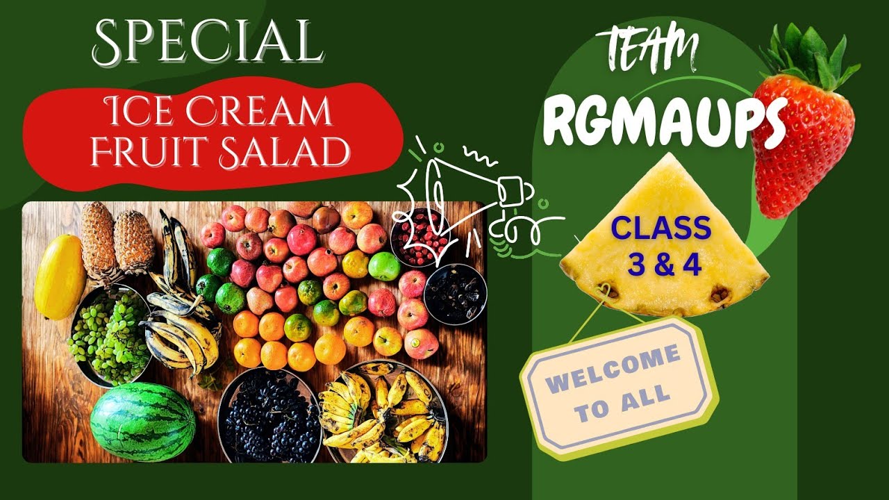 Delicious Ice Cream Fruit Salad - TEAM RGMAUPS