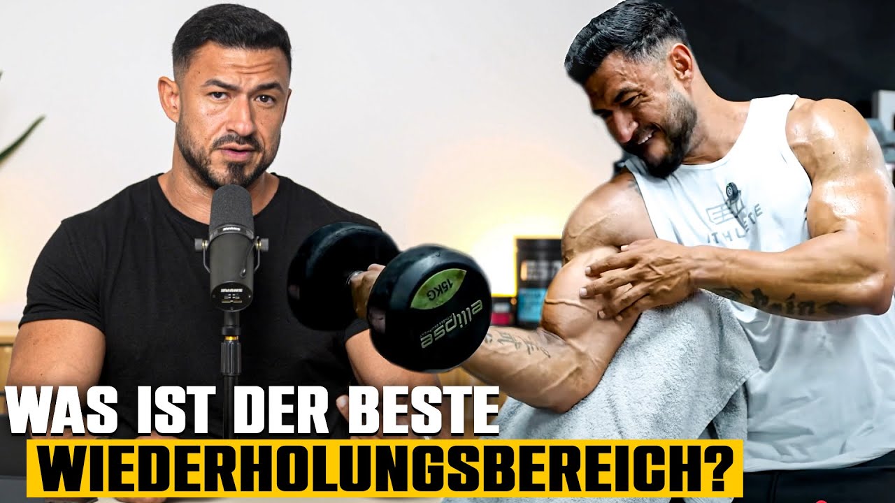 8-12 Reps für maximalen Muskelaufbau? Das ist er perfekte Wiederholungsbereich!