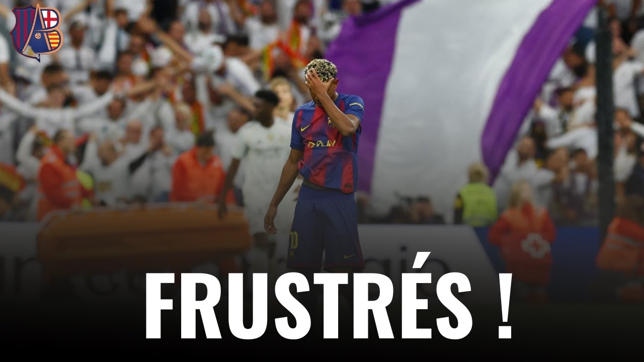 🚨 Le BAR&Ccedil;A domin&eacute; par le REAL MADRID au Bernabeu (2-1) !