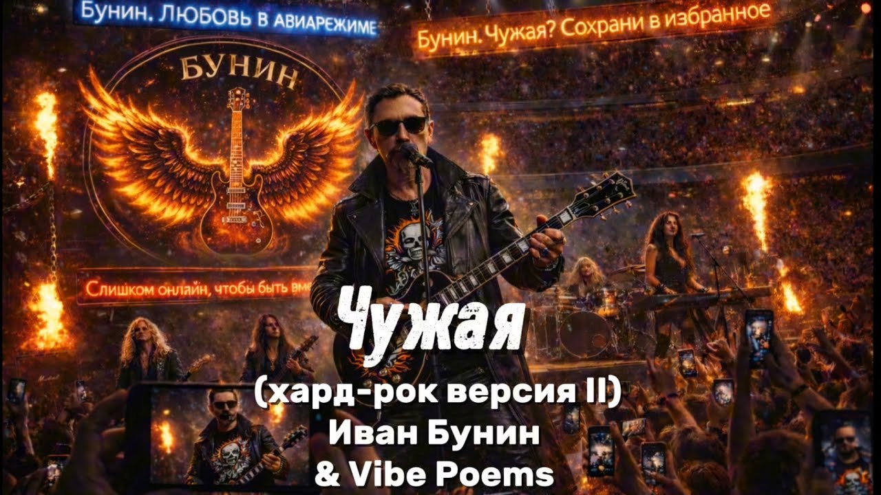 Чужая (хард-рок версия II) Иван Бунин  & Vibe Poems 