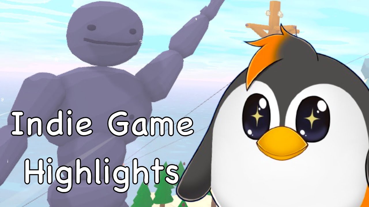 Vtuber Stream Highlights of Exploring Steam's Coolest Indie Demo Games