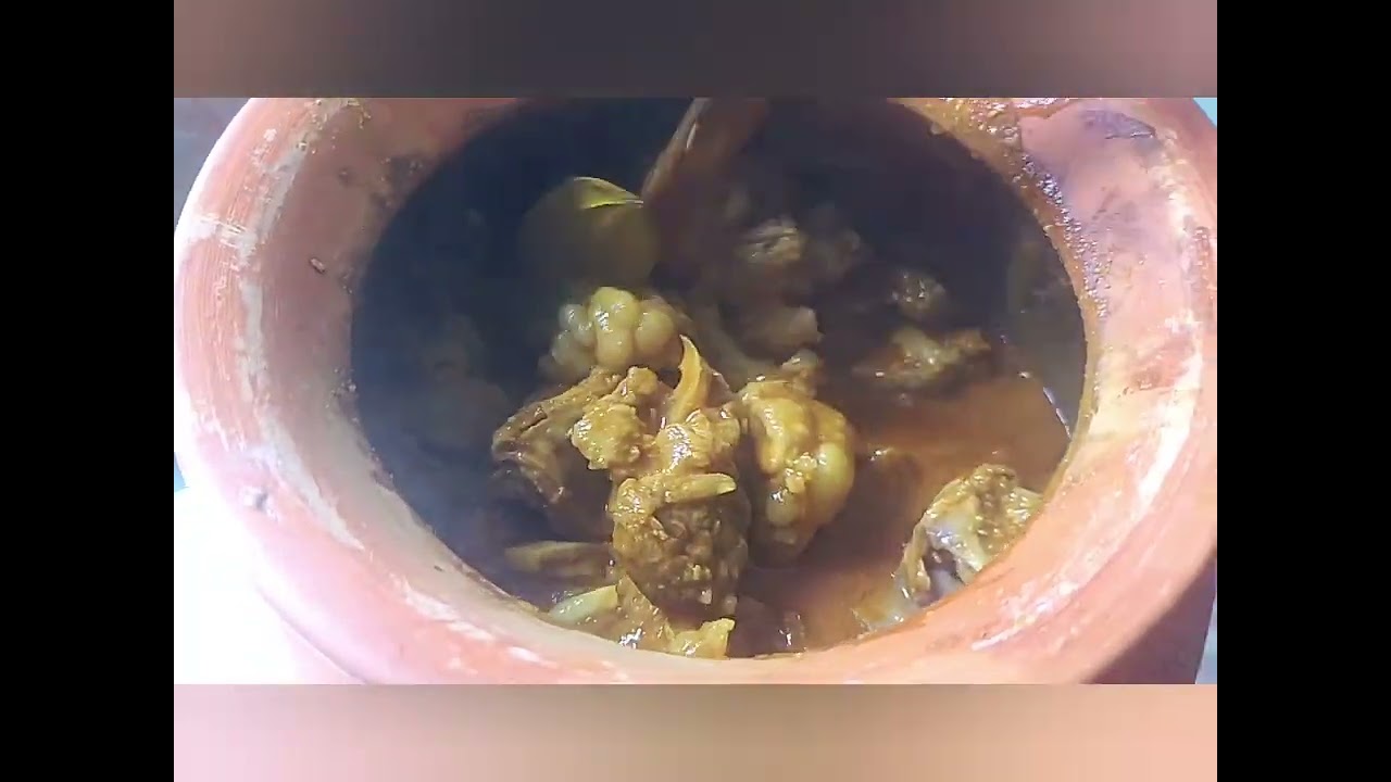 🐂মাটির হাড়িতে গরুর মাংস রান্না  করলাম 🐂