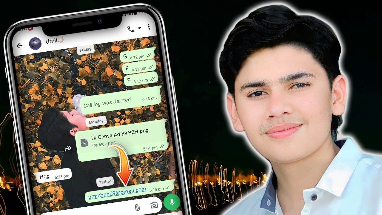 Gmail ID WhatsApp Par Kaise Share Kare | Easy Share Guide