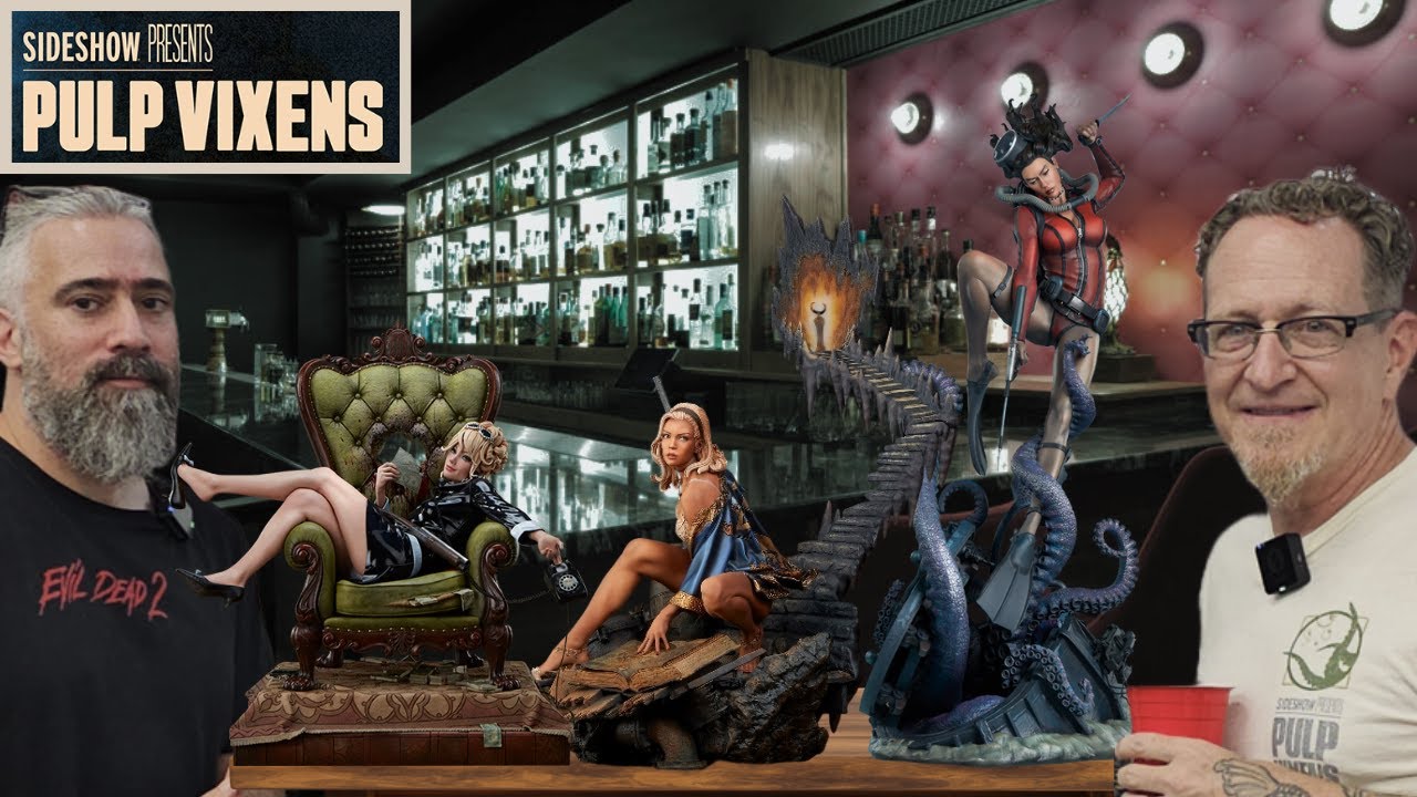 Interview with Sideshow Collectibles&rsquo; Will Harbottle on the Origins & Future of the Pulp Vixen Line