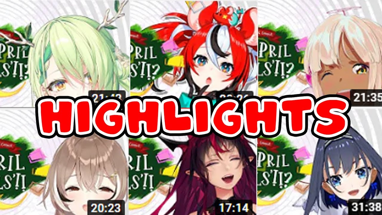 [ENG SUB/Hololive] Council's and IRyS' April fool highlights