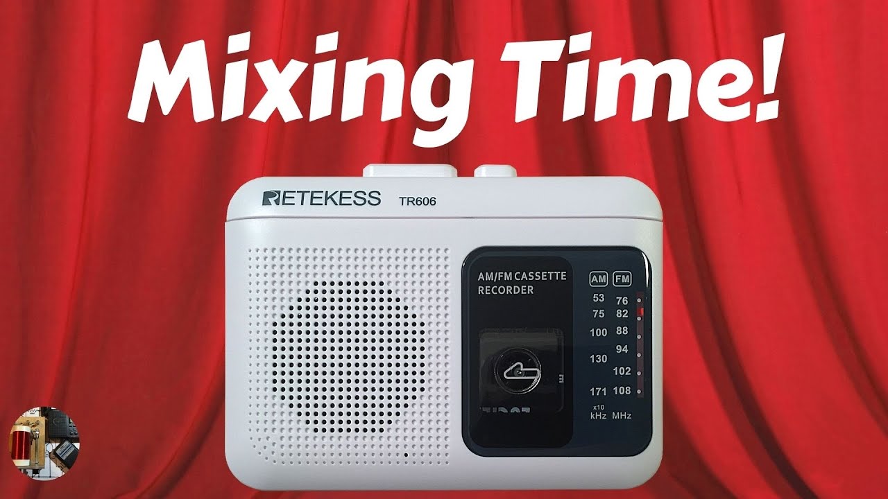 Обзор портативного кассетного магнитофона Retekess TR606 AM FM