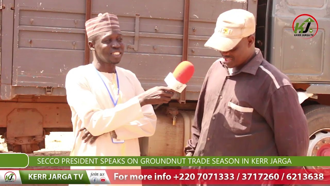 Kerr Jarga Secco President Updates on Groundnut Trade Season