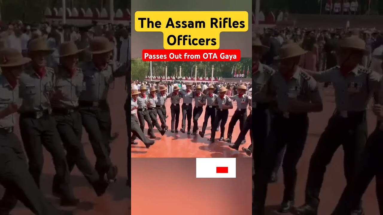 15 Newly Commissioned Assam Rifles Officers who passed out today from OTA Gaya #army #indianarmy