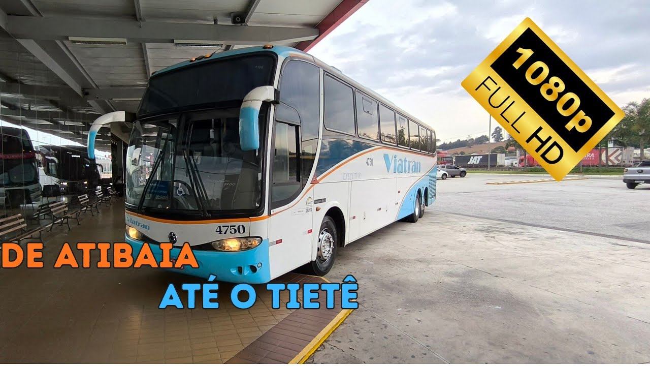 POV: De Atibaia Até a Rodoviaria do Tiete. Carro 4750 da Emtram 