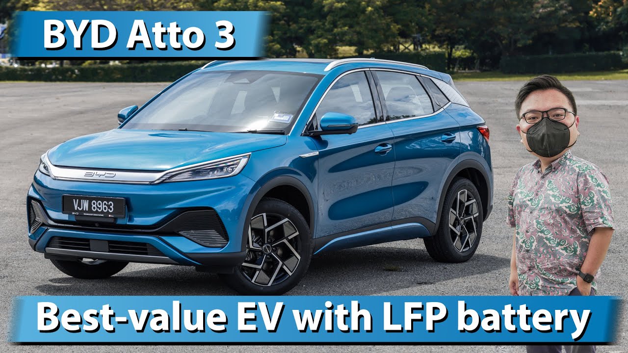 Обзор электромобиля BYD Atto 3 2023 года — от 150 тыс. ринггитов в Малайзии