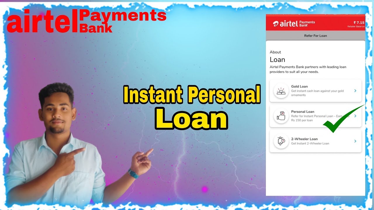 Airtel Personal Loan Instant।। Airtel Payment Bank Personal Loan Instant।। Instant Loan Airtel।।