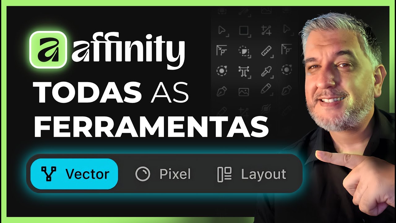 Guia Completo: Todas as Ferramentas de Vetor do Affinity Explicadas