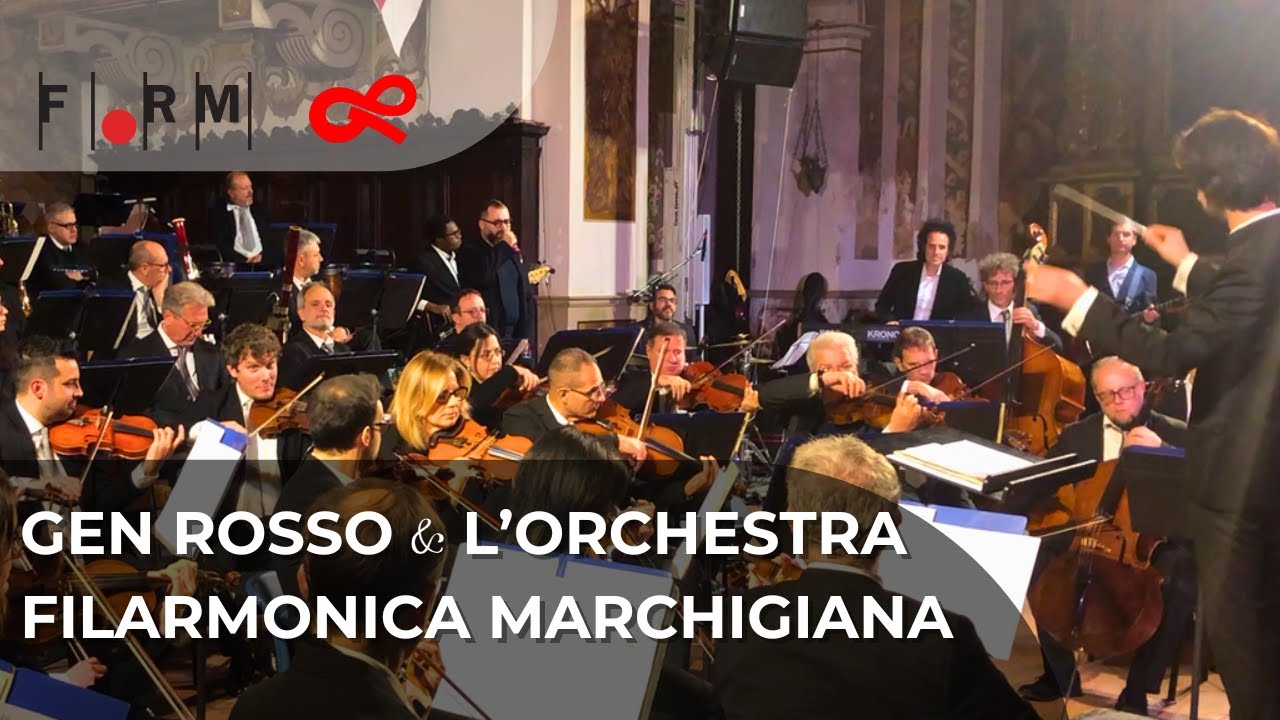 Gen Rosso e L'Orchestra Filarmonica Marchigiana eseguono 