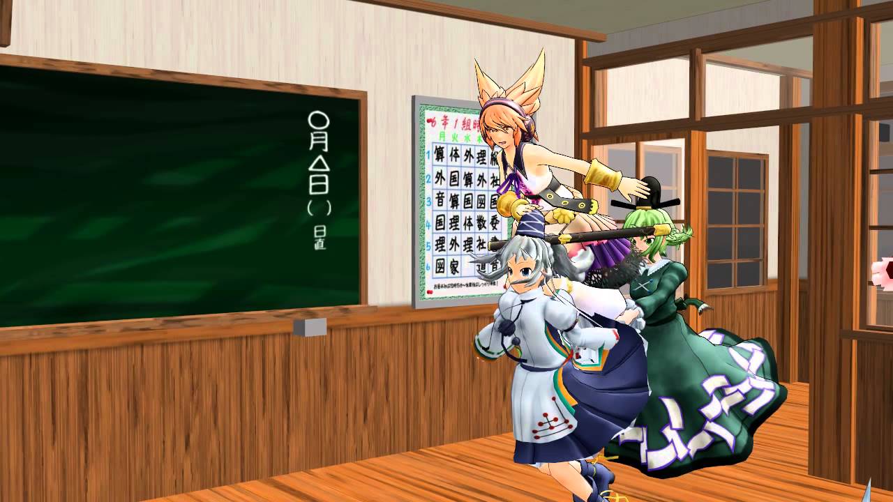 東方MMDファンタのCMを適当に作ってみた