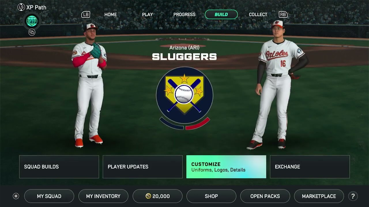 Как изменить логотип команды в режиме Diamond Dynasty в игре MLB The Show 26
