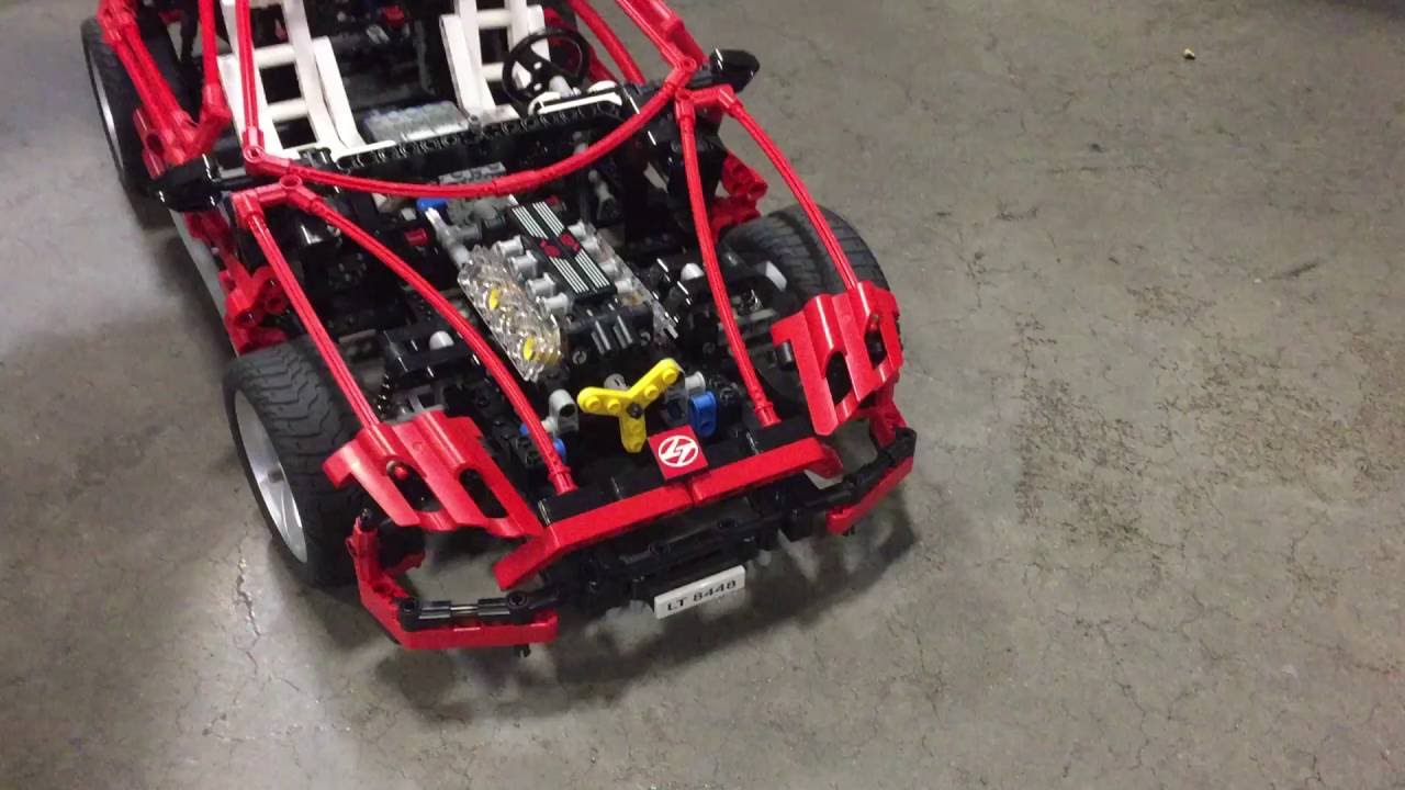 Early Technics LEGO model Super Street Sensation. Amazing set 8448 from 1999 presented by NYCLUG