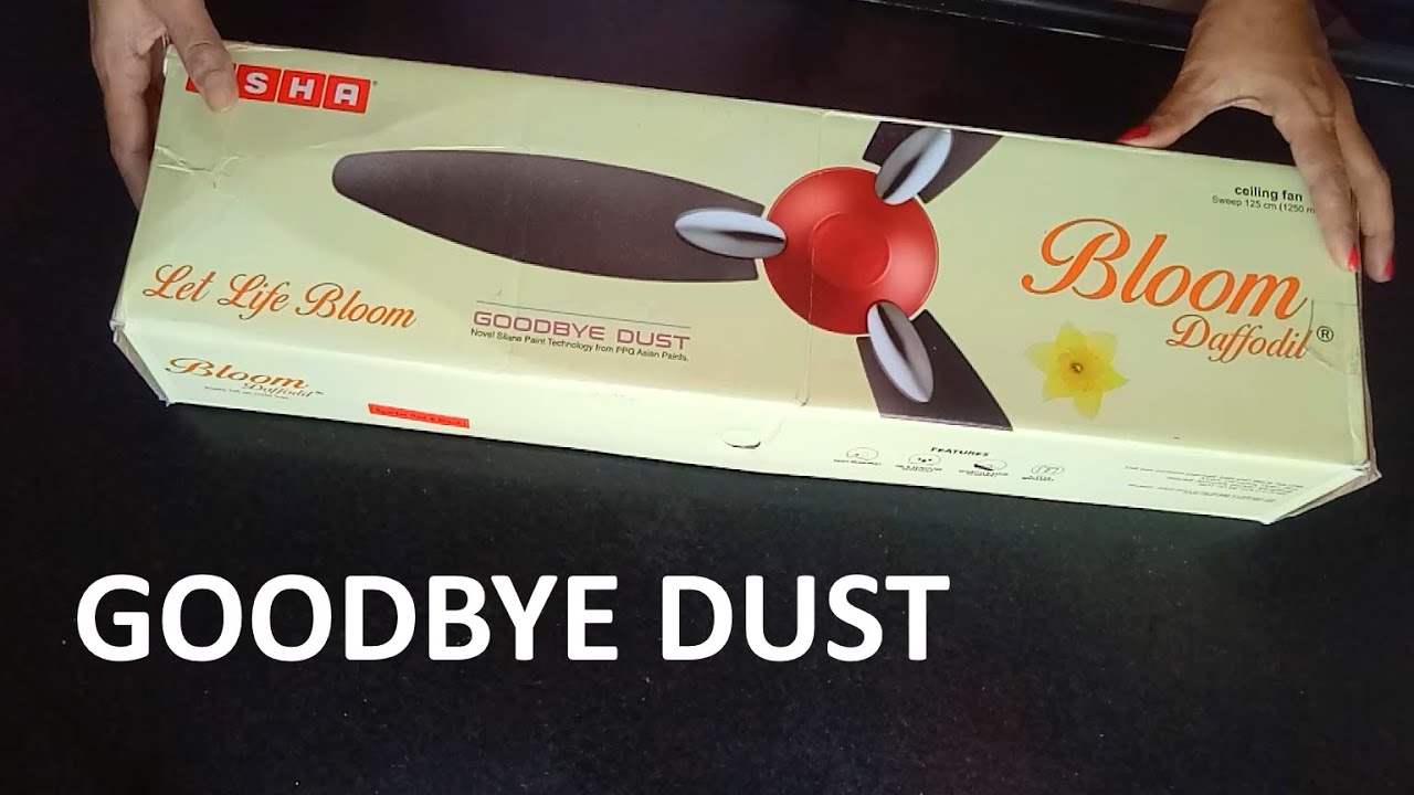 Usha Bloom Daffodil Fan Unboxing and Review | Life is Wonderful