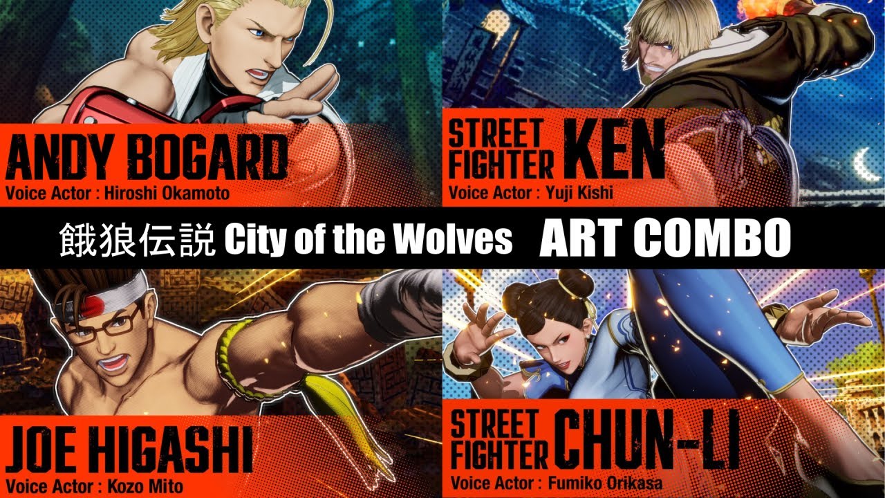 餓狼伝説 City of the Wolves : DLCキャラ魅せコンボ集