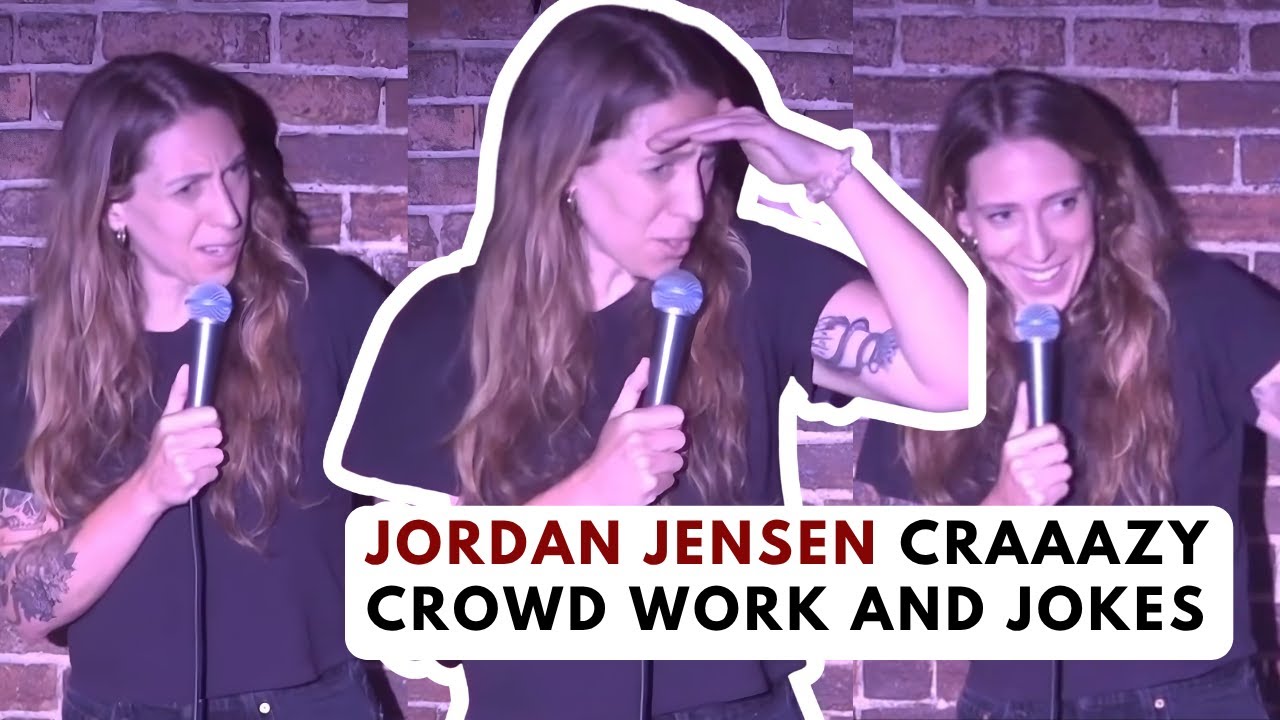 JORDAN JENSEN COMEDY MOVES - Best Crowd Work Clips #122