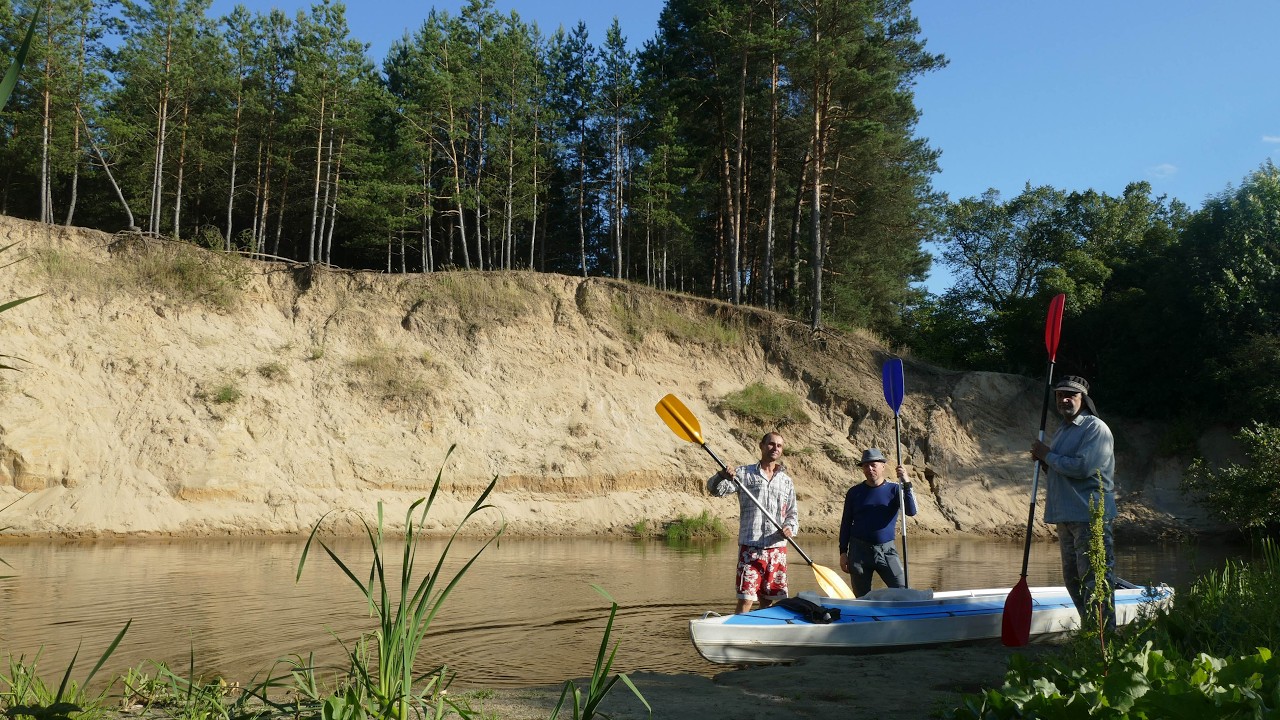 Сплав по ворсклі на байдарці. Охтирка-Полтава. 8-14.07.2023