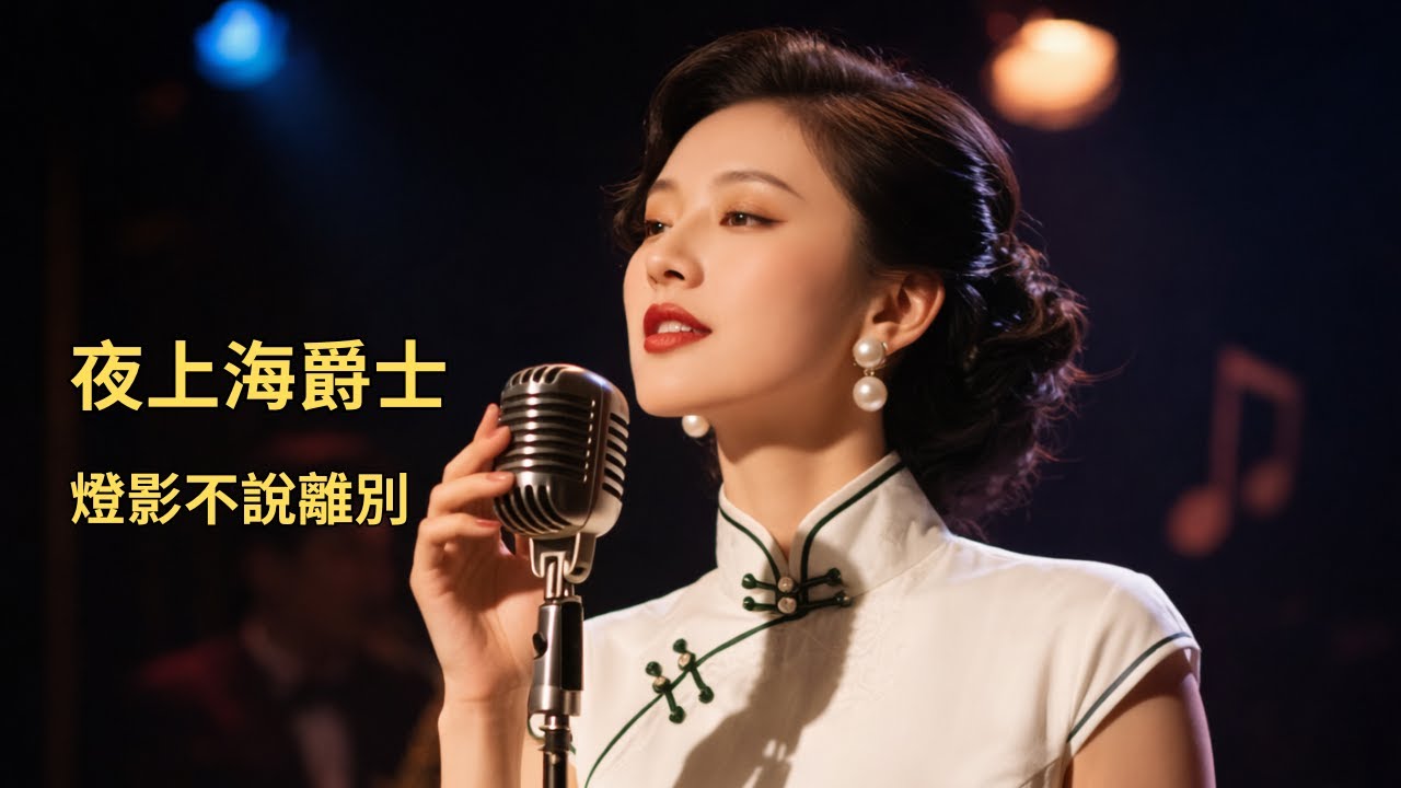 夜上海 Jazz｜燈影不說離別｜1940s–1950s Old Shanghai Jazz｜Vintage Chinese Jazz