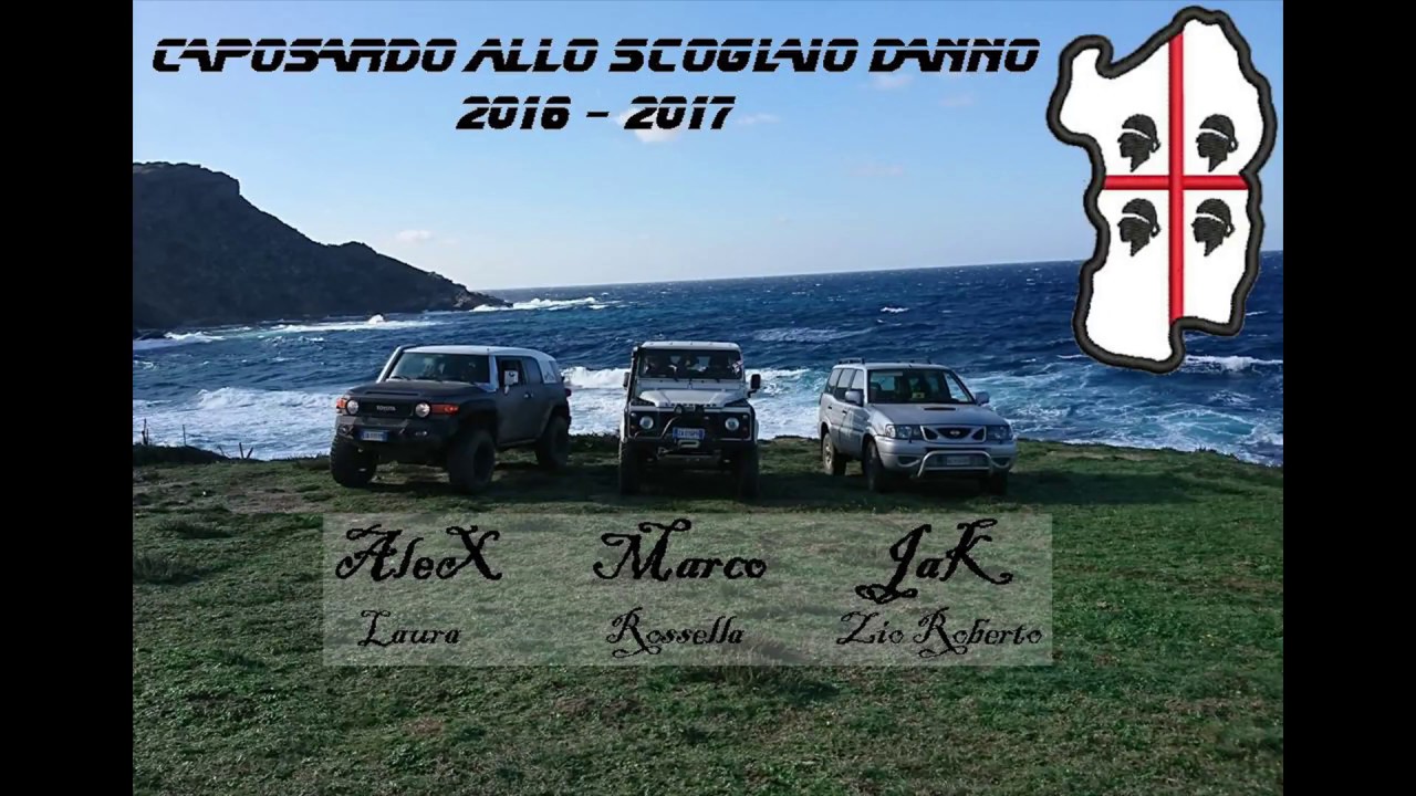 CapoSardo allo scoglio Danno ... 16-17  ... un giretto off-road in Sardegna con amici