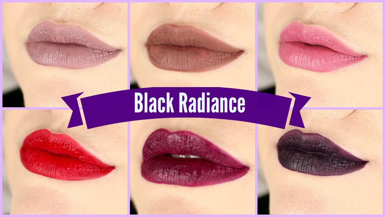 Black Radiance Liquid Lipsticks Review & Swatches!